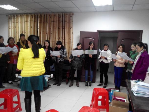 用歌声传递艺术——钦州学院女教职工合唱团成立了